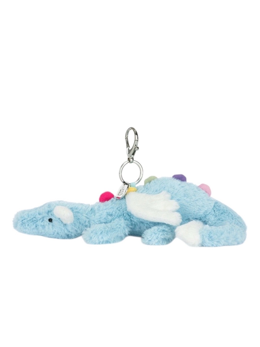 Jellycat Blue Plush with Sky Dragon Bag Charm